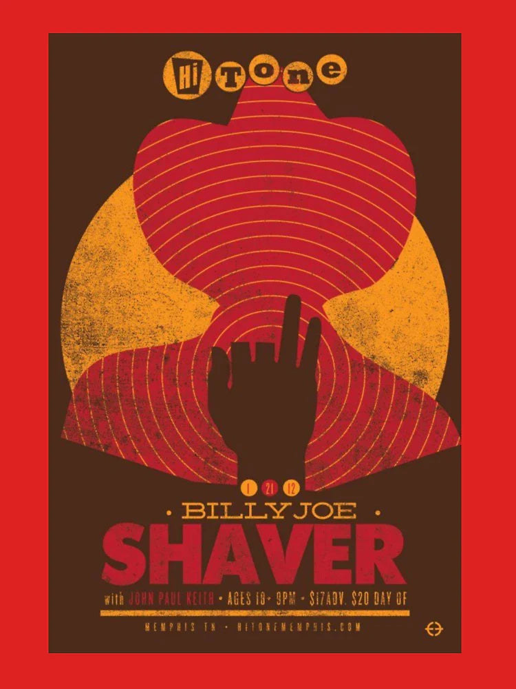 Billy Joe Shaver HI Tone Classic T-Shirt