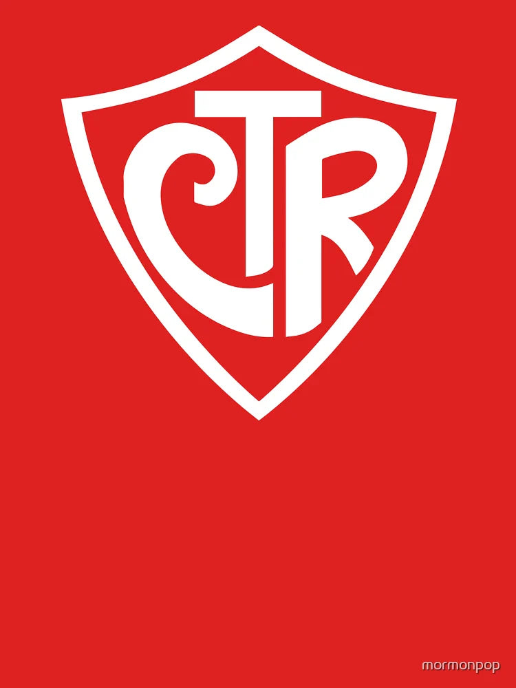 Retro CTR Shield Logo Choose the Right LDS Mormon Classic Classic T-Shirt