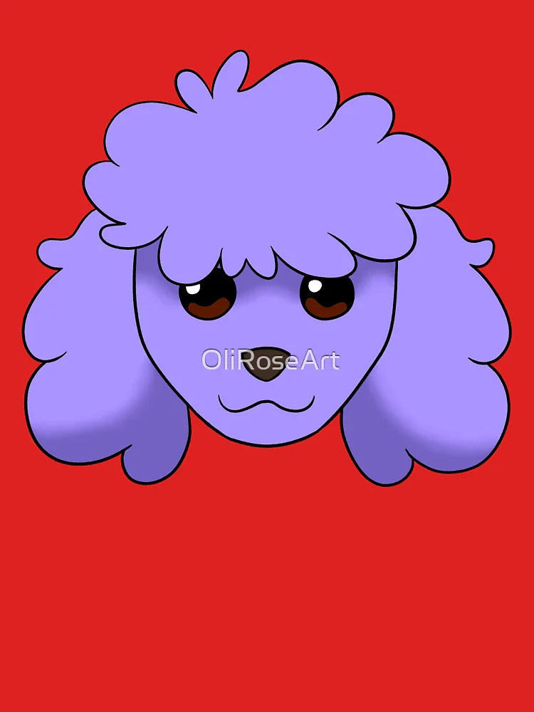 Pastel Indigo Poodle Classic T-Shirt