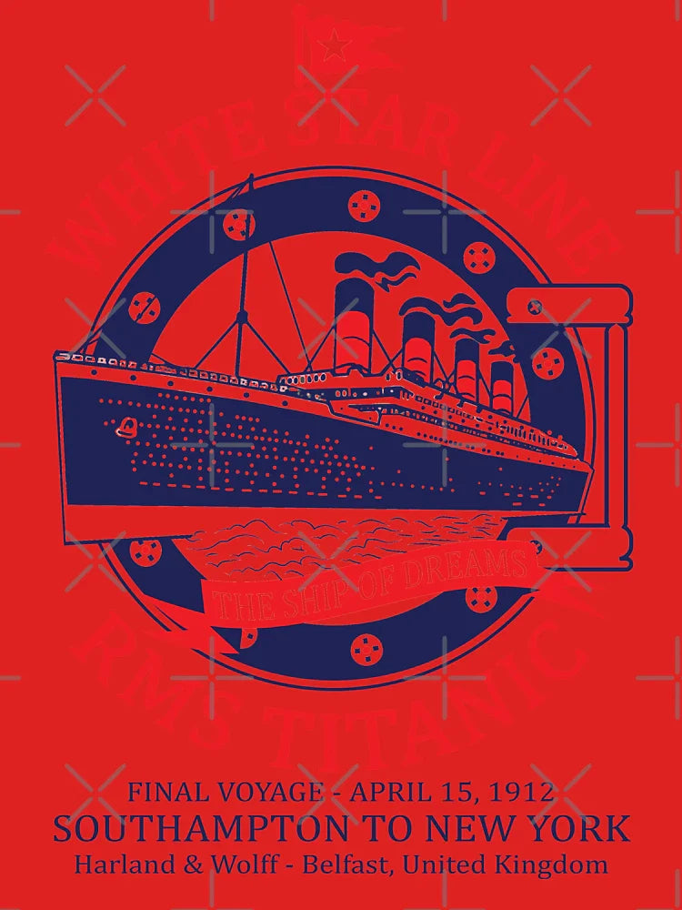 White Star Line - Titanic Classic T-Shirt