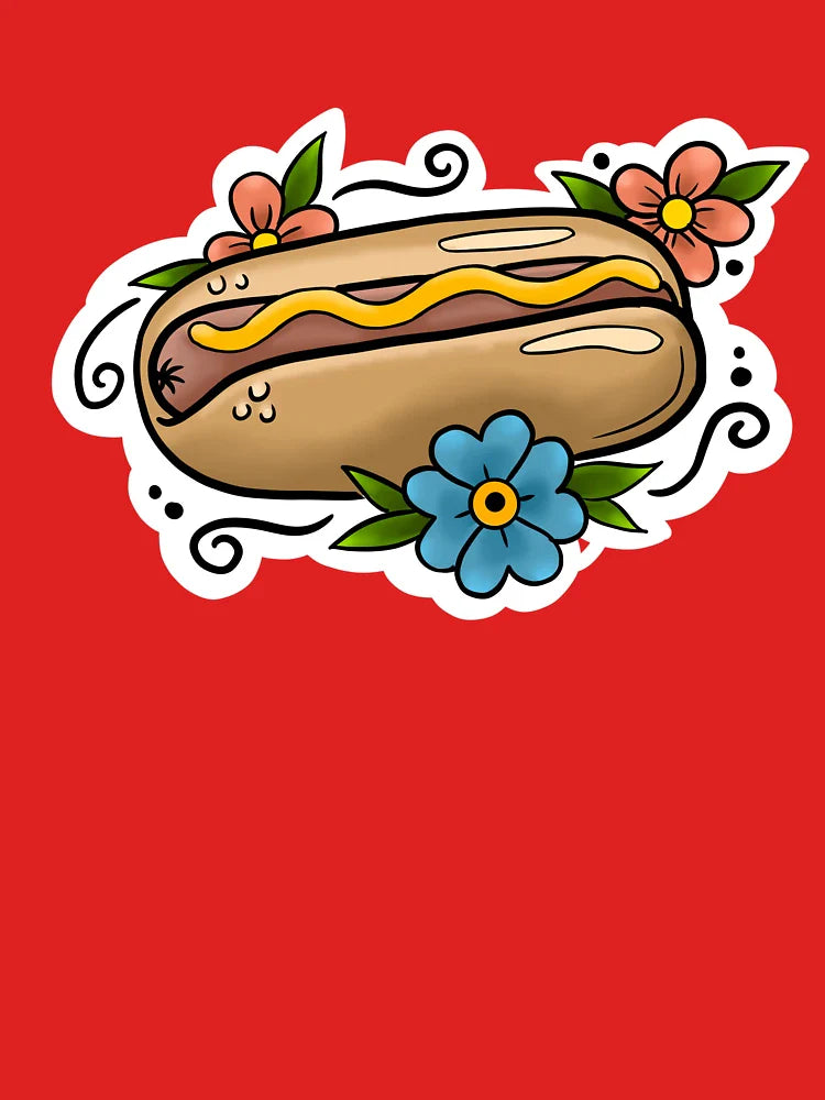 American Traditional Hotdog Classic T-Shirt