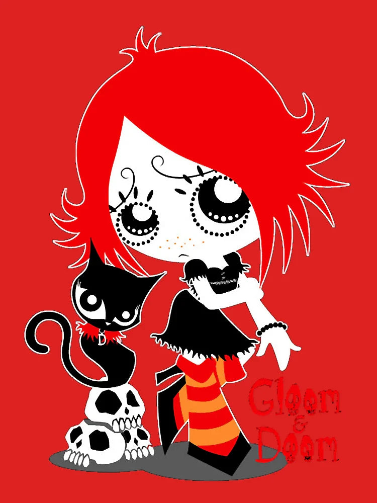 Ruby Gloom and Doom Kitty  Classic T-Shirt