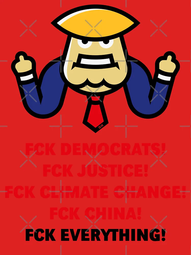 Trump Caricature (FCK Smile China Cartoon / 2C) Classic T-Shirt