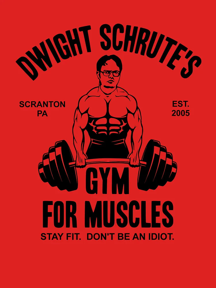 Dwight Schrute Gym For Muscles Classic T-Shirt