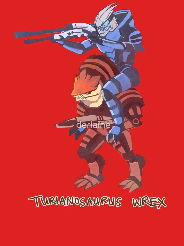 Turianosaurus Wrex Classic T-Shirt