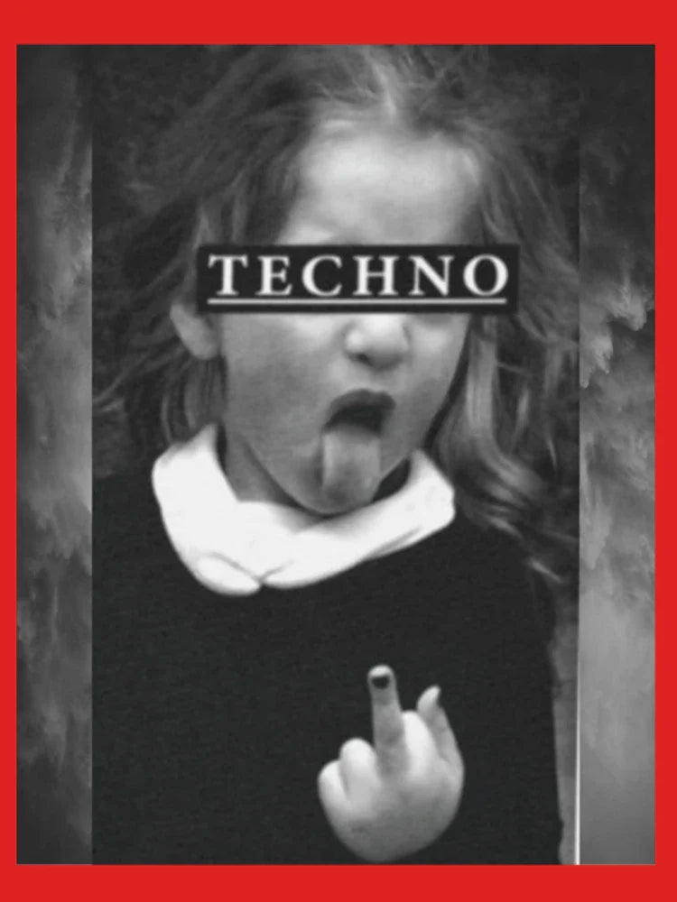 Little techno girl Classic Classic T-Shirt