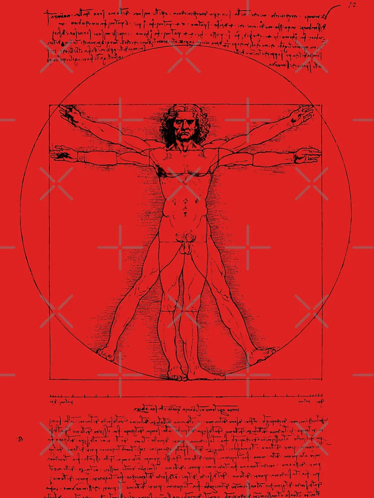 The Vitruvian Man - Leonardo da Vinci Classic T-Shirt