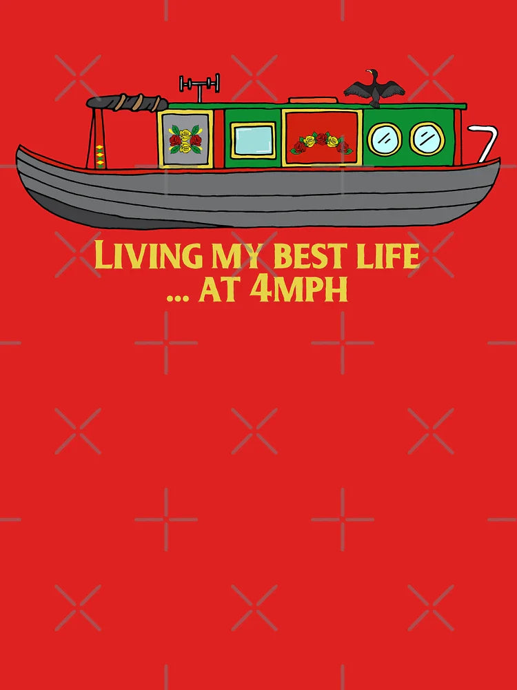 Funny Canal Narrowboat Quote Classic T-Shirt