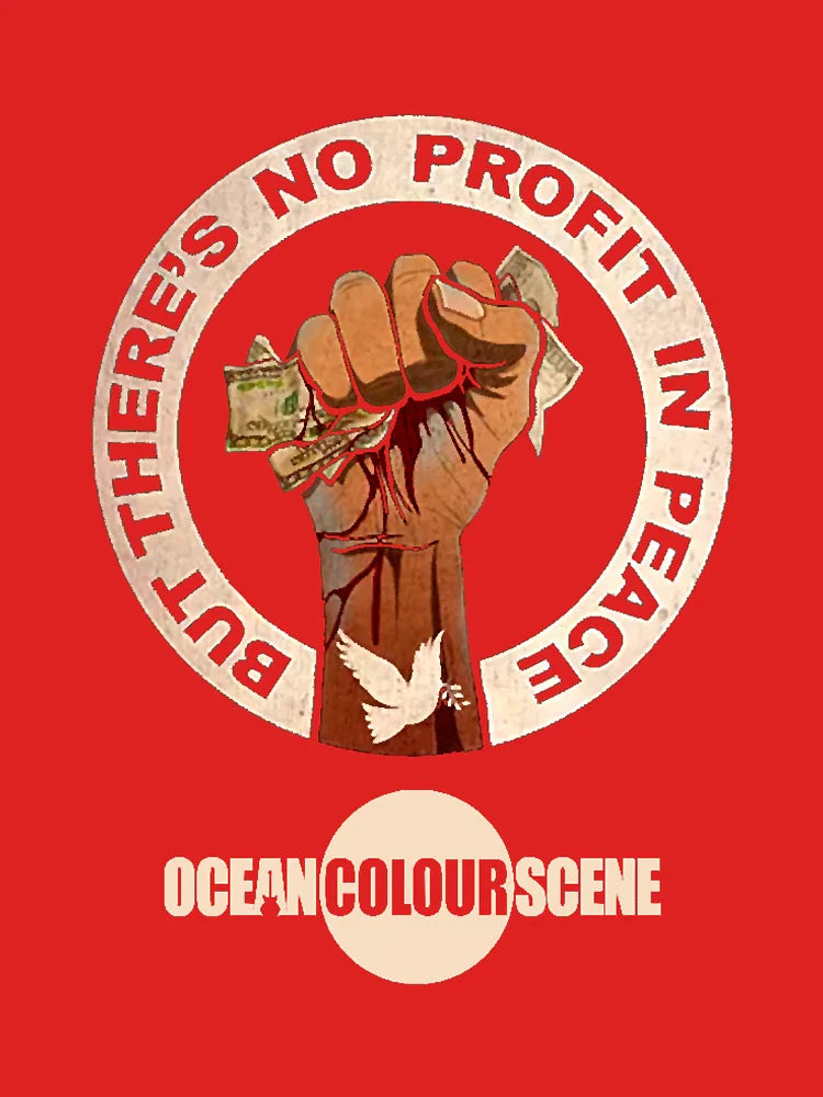 No-Brainer Profit in Peace But There's Ocean Colour Scene Classic T-Shirt