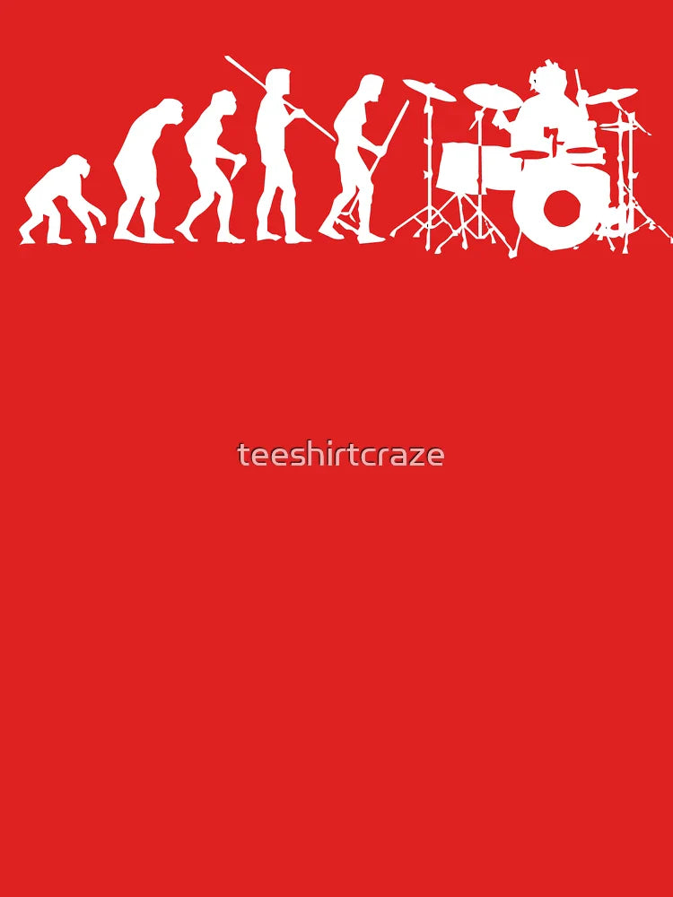 Drummer Evolution Classic T-Shirt