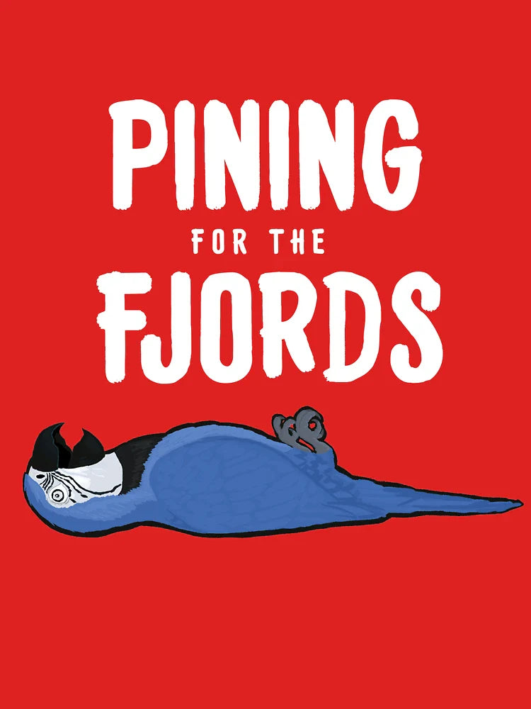 Pining for the Fjords - Monty Python Dead Parrot Sketch Classic T-Shirt