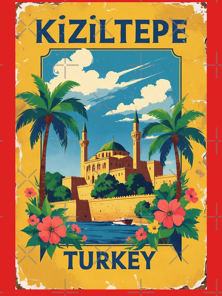 Kiziltepe Turkey Vintage Travel Tourism Classic T-Shirt