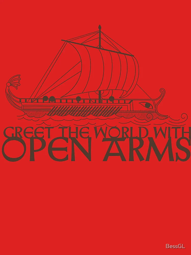 Greet the World with Open Arms Classic T-Shirt