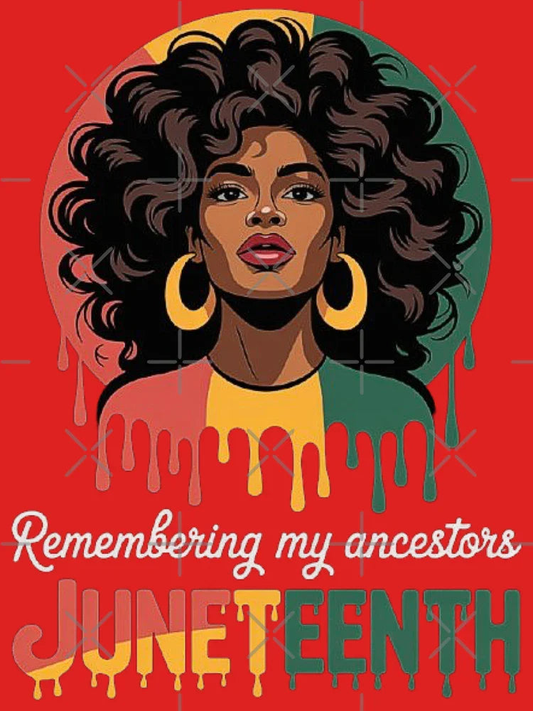 Juneteenth Pride Art Remembering My Ancestors Afro Heritage Classic T-Shirt