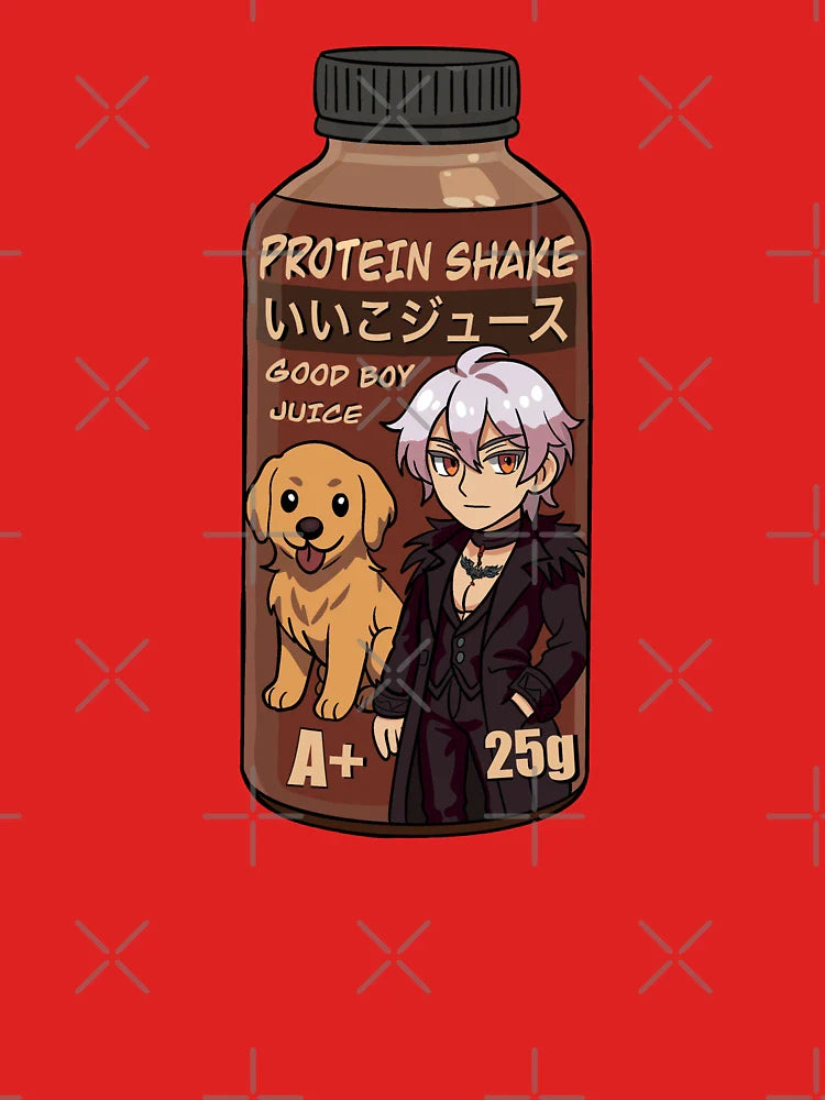 A+ Lord Aethelstan's (Ft. Bradley!) Good Boy Juice Protein Shake (Gatcha Vtuber Vending Machine Series) Classic T-Shirt