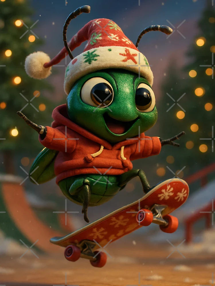 Skater Christmas Beetle Classic T-Shirt