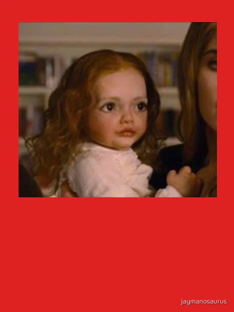renesmee creepy twilight doll baby haunted fat vampire Classic T-Shirt