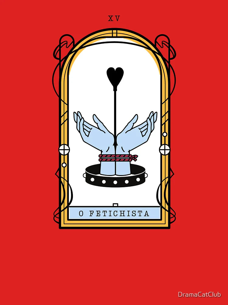 The Fetishist â€“ BDSM Tarot Card Illustration Classic T-Shirt