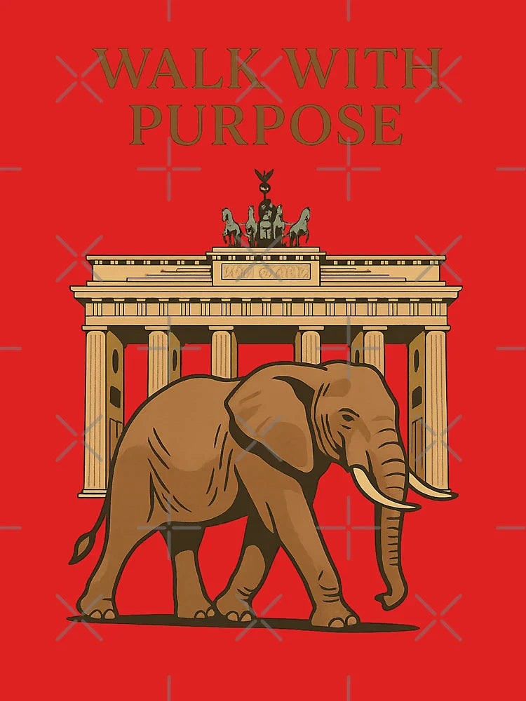 Elephant in Berlin - Walk with Purpose Classic T-Shirt