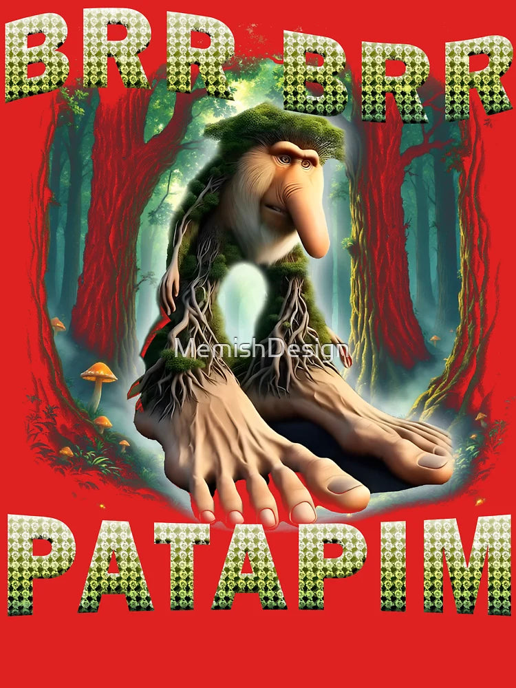 Brr Brr Patapim Funny Italian Brainrot Meme Classic T-Shirt