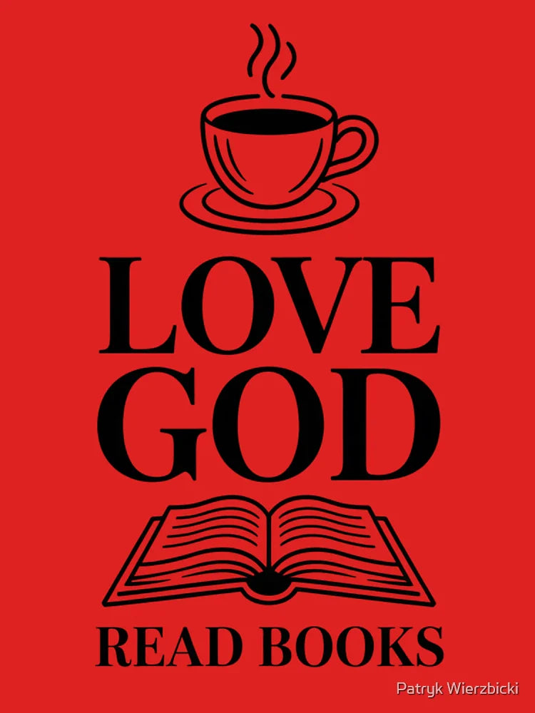 Love God Drink Coffee Read Books Classic T-Shirt