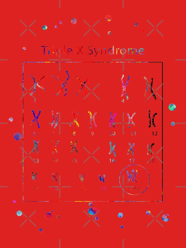 Triple X Syndrome, trisomy X, extra X chromosome Classic T-Shirt