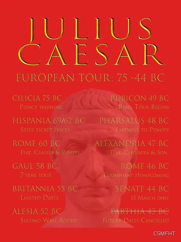 Julius Caesar: European Tour Classic T-Shirt