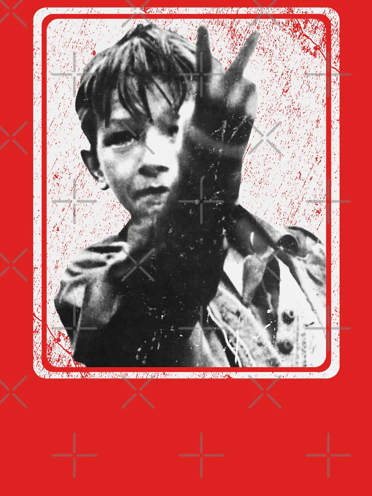 Billy Up Yours Distressed from Kes by Ken Loach with Border Classic T-Shirt