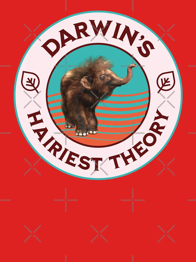 Darwin’s Hairiest Theory Cute Woolly Mammoth  Classic T-Shirt