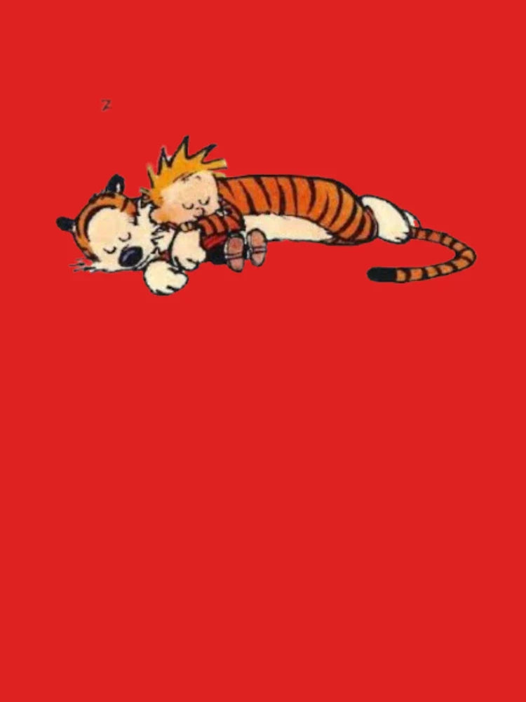 Calvin and Hobbes Sleepy Time Classic T-Shirt