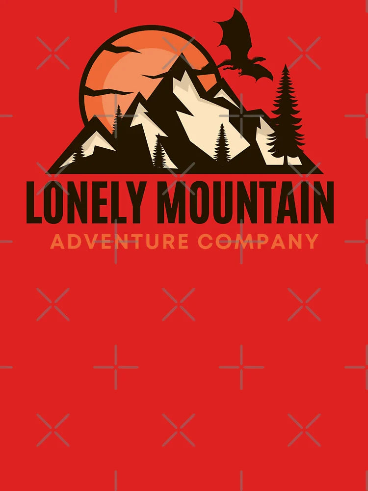 Lonely Mountain - Adventure Company - Fantasy Classic T-Shirt