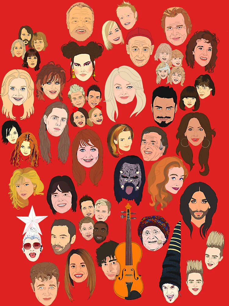 Icons of the Eurovision Song Contest Classic T-Shirt