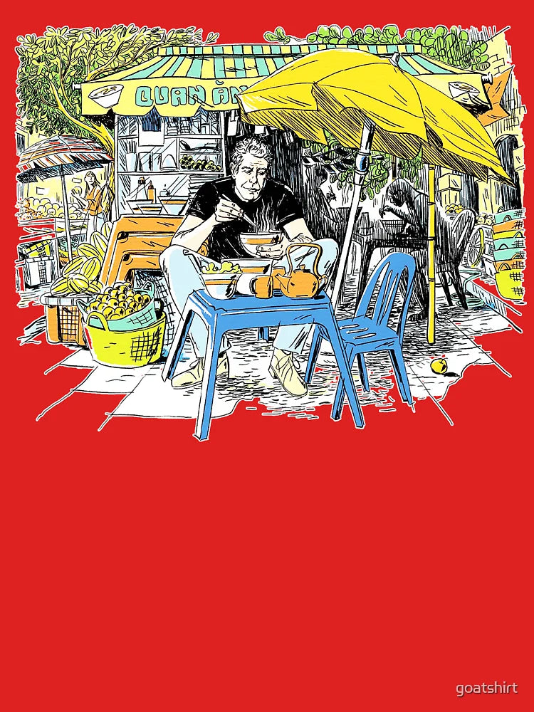 Anthony Bourdain Drawing Classic T-Shirt