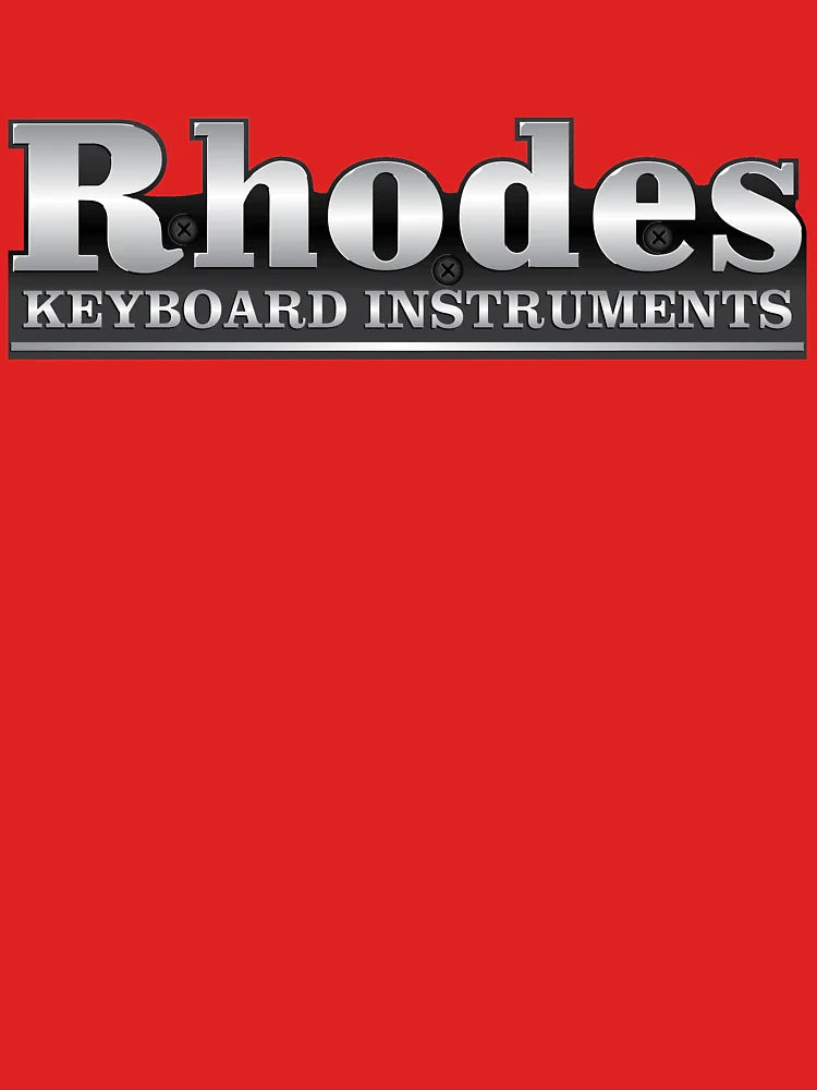 Rhodes electric piano logo. Classic T-Shirt