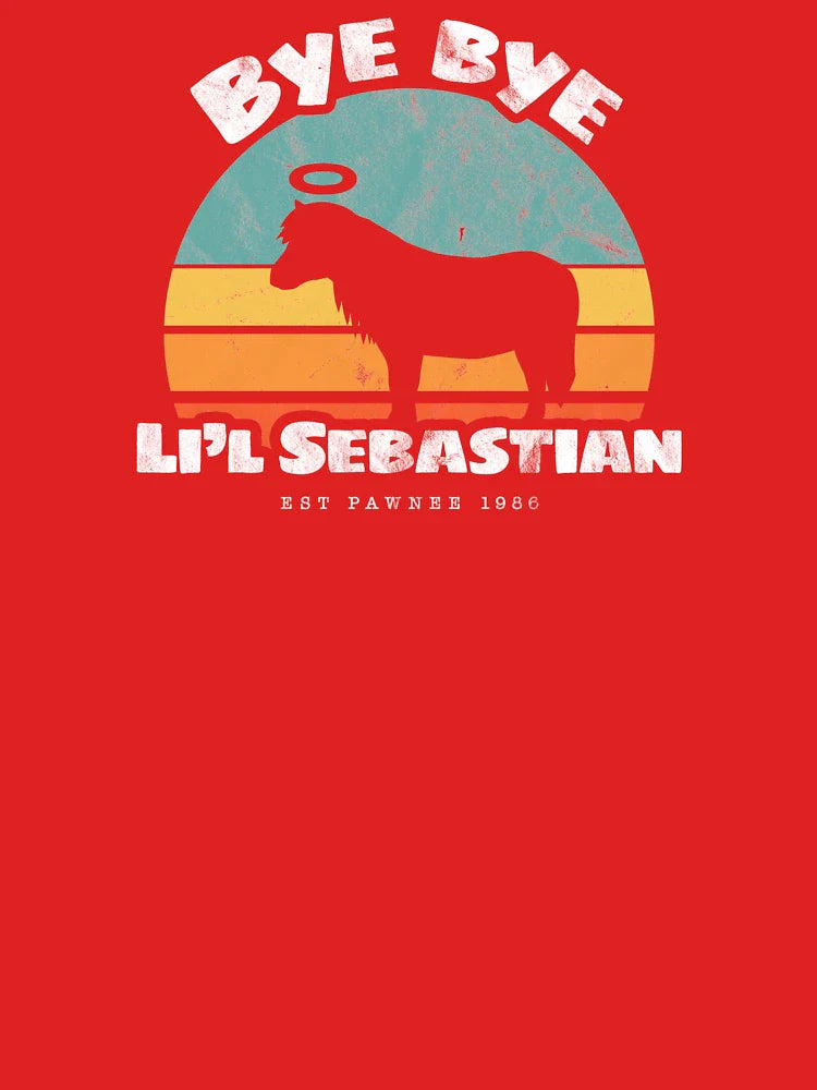 Bye bye Li'l Sebastian • Est Pawnee 1986 Classic T-Shirt