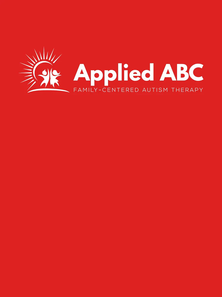 White Applied ABC Logo Classic T-Shirt
