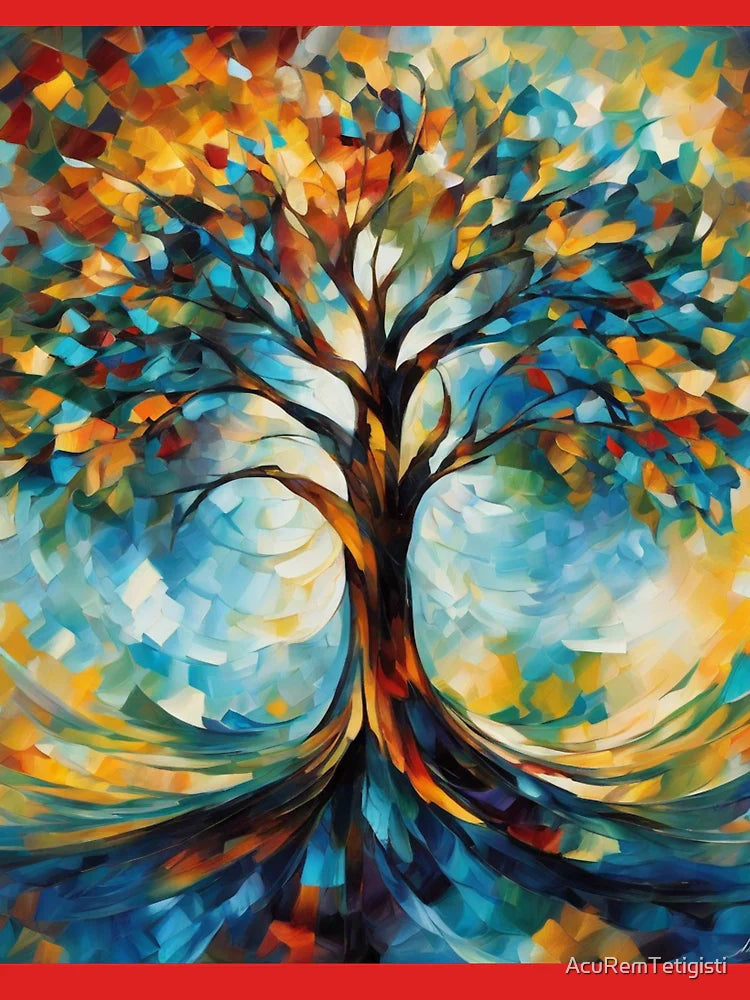 Beauty artistic tree - colors therapy - Chromotherapy Classic T-Shirt