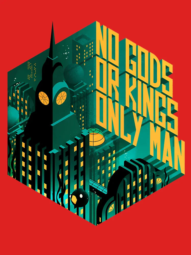 No Gods Or Kings Only Man - Rapture Classic T-Shirt