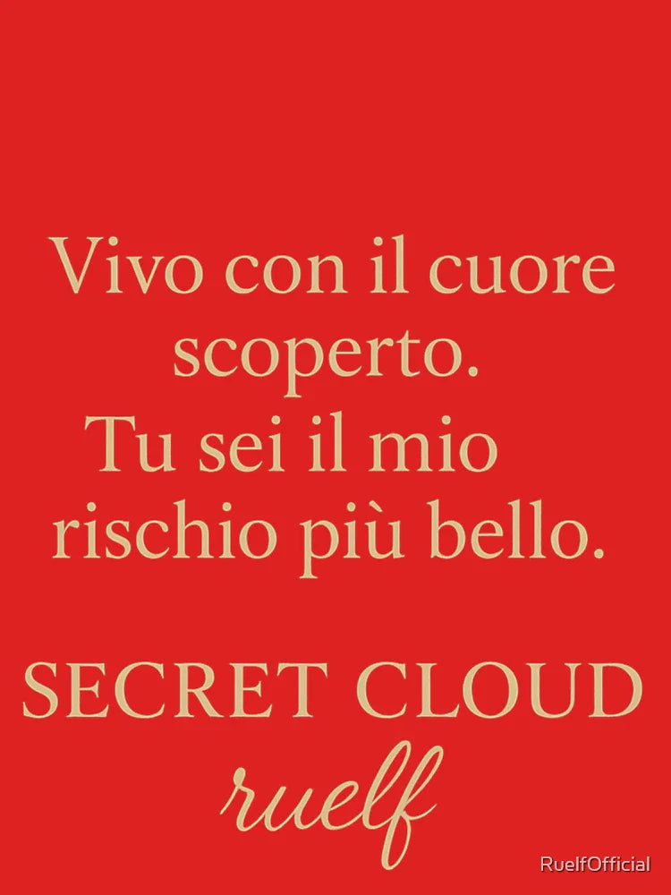 '-Secret cloud- Il vero segreto Classic T-Shirt