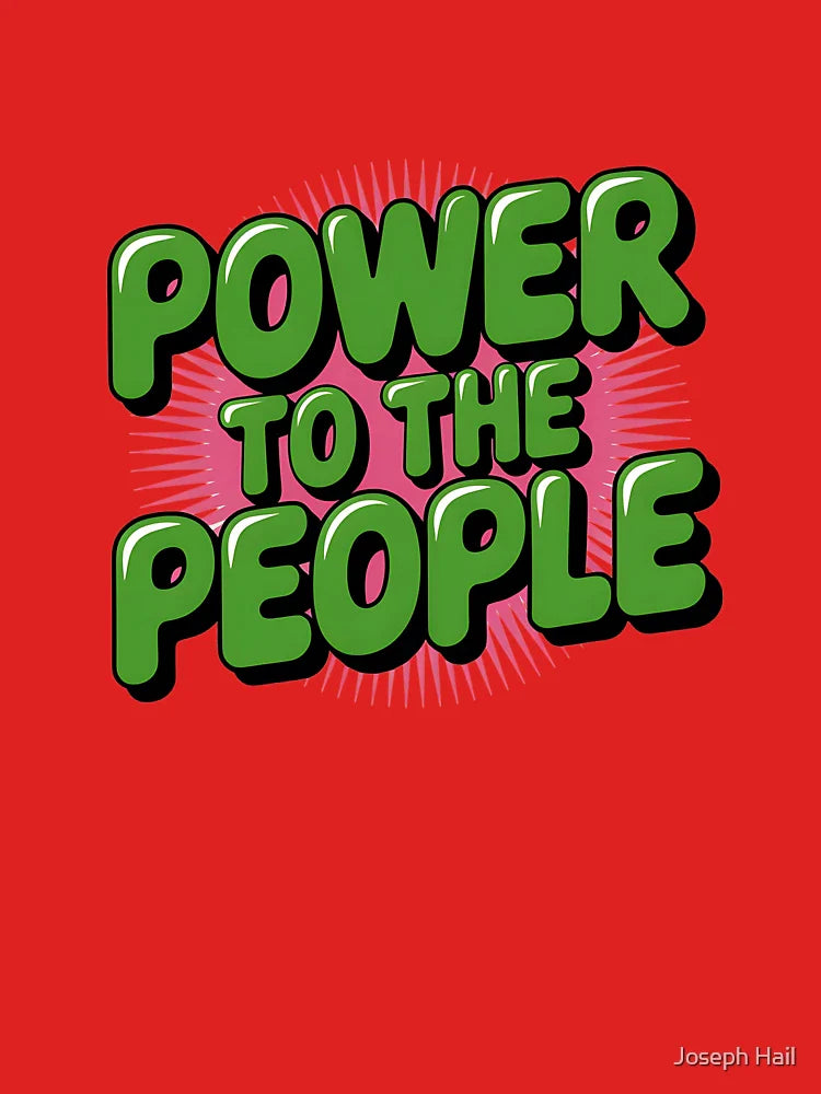 A green bubble text design. Classic T-Shirt