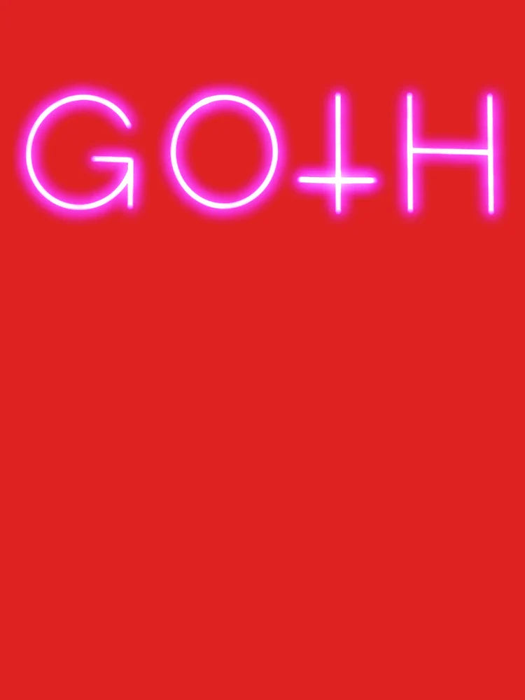 Neon Pink Goth  Classic T-Shirt