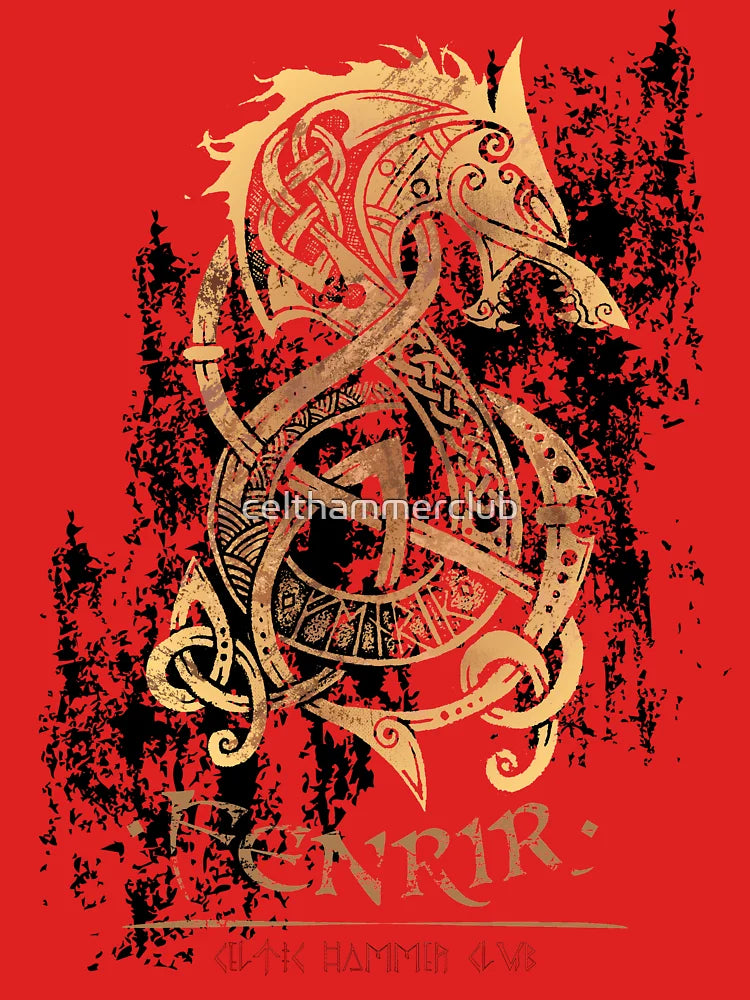 Fenrir: The Nordic Monster Wolf Classic T-Shirt