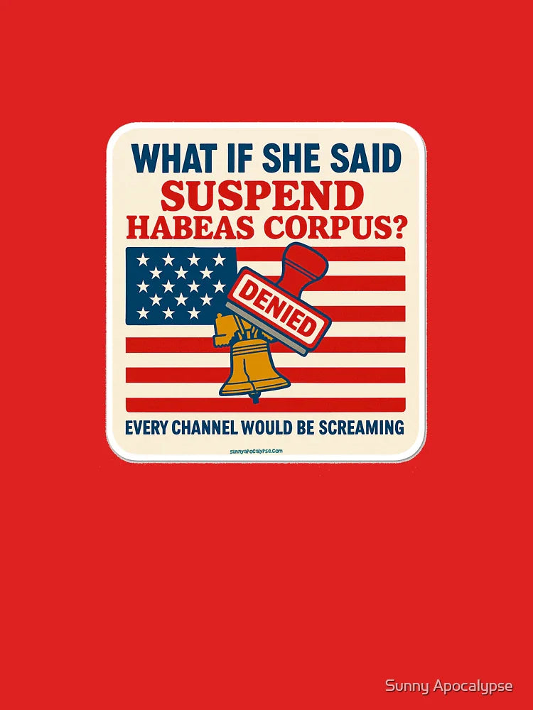 Wat if she said suspend habeus corpus? Deied. Classic T-Shirt