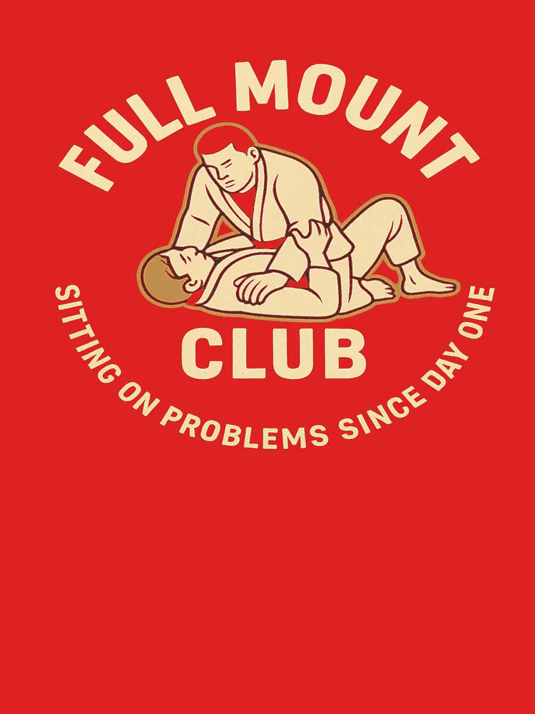 Full Mount Club – Brazilian Jiu-Jitsu Vintage Grappling Design Classic T-Shirt