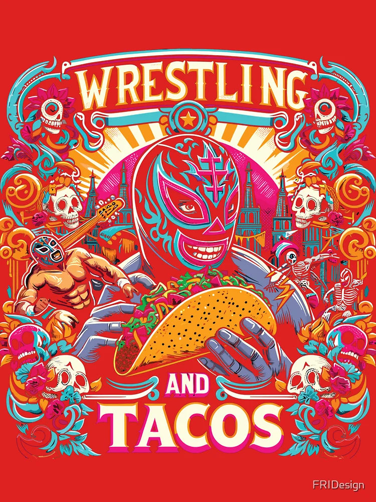 Wrestling and Tacos Classic T-Shirt