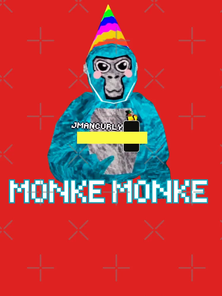 Gorilla Tag JMANCURLY Monke Monke VR Gamer Classic T-Shirt