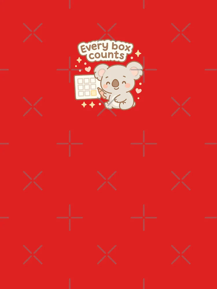 Every Box Counts Koala Sticker Classic T-Shirt