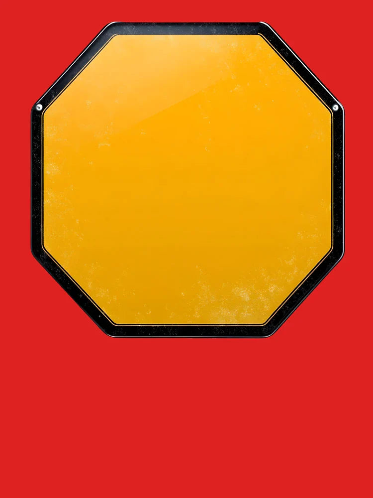 Print0004 - Tag it Your Way - Graffiti Tagger Blank - blank hazard signs, info labels, and industrial-style templates for Street Artists, Taggers, Bomberz • GRAFFITI BLANKS • Tag-Ready | Art-Ready Classic T-Shirt