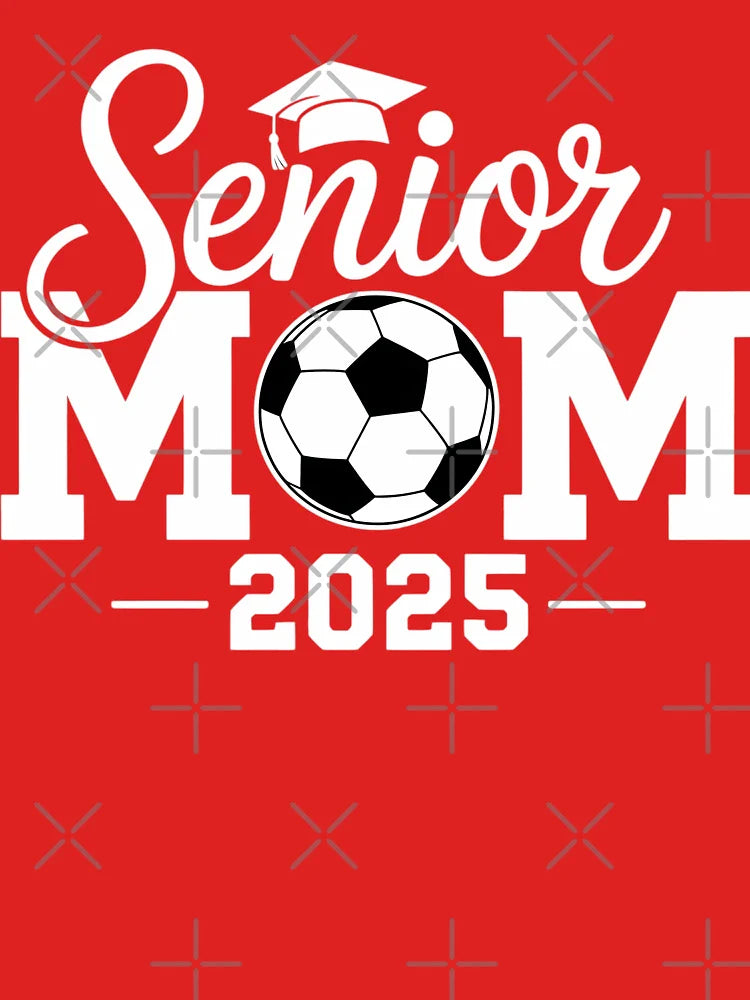 Senior Mom 2025 Soccer Class Of 2025 Graduation Classic T-Shirt