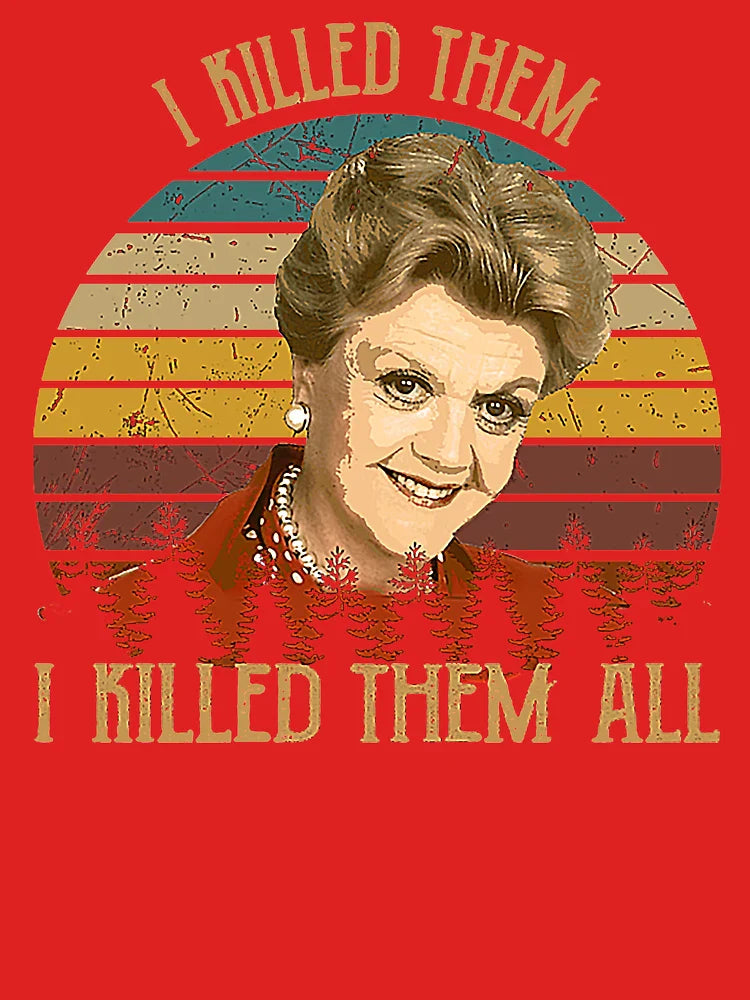 Vintage Murder She Wrote - I Killed Them I Killed Them Classic T-Shirt